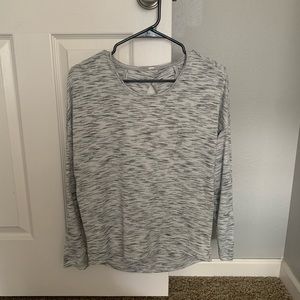 Long Sleeve Lululemon Open Back Shirt
